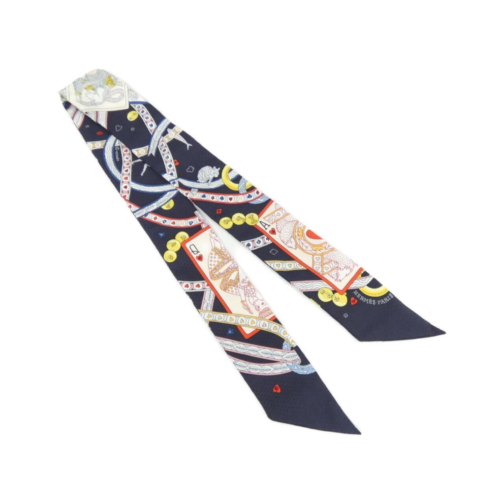 Hermes Dame De Coeur Twilly Pique 063959s Scarf Muffler